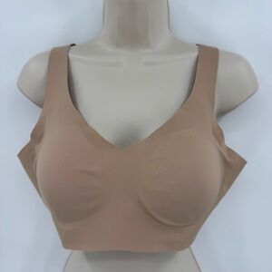 Honeylove Seamless Support Wireless Bra Beige L Style LWBR0101
